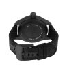 Мъжки черен часовник с бели цифри-2 снимка