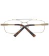 Мъжки правоъгълни рамки за очила в златисто-2 снимка
