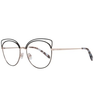 Дамски рамки за очила в черно и златисто снимка