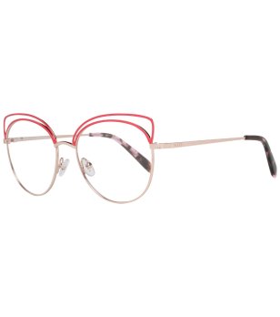 Дамски рамки за очила в златисто и червено снимка
