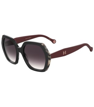 Дамски слънчеви очила в кафяво и черно снимка