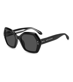 Дамски слънчеви очила в черен цвят снимка