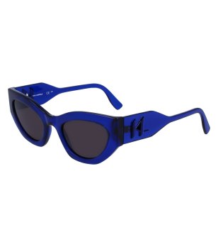 Дамски слънчеви очила в син нюанс снимка