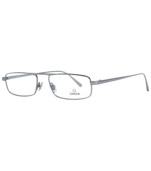 Мъжки сребристи правоъгълни рамки за очила снимка