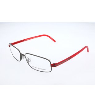 Мъжки рамки за очила с червени дръжки снимка