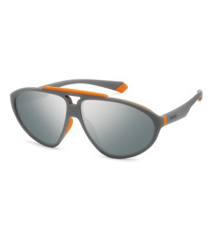 Унисекс поляризирани очила в сиво и оранжево снимка