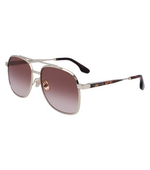 Дамски слънчеви очила с метални рамки снимка
