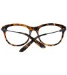 Дамски рамки за очила с кръгла форма в кафяв нюанс-2 снимка
