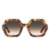 Модерни дамски слънчеви очила в кафеви нюанси-1 снимка