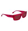 Правоъгълни слънчеви очила в циклама-2 снимка