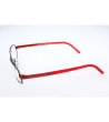 Мъжки рамки за очила с червени дръжки-2 снимка