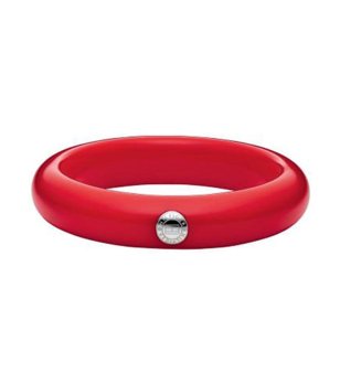 Дамска червена гривна снимка