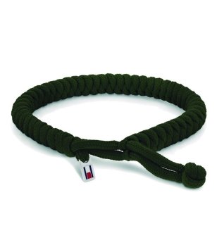 Тъмнозелена мъжка гривна снимка