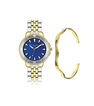 Дамски комплект от часовник и гривна Orcena снимка