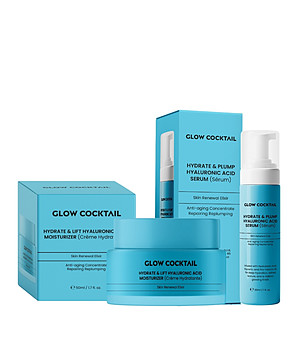 Комплект от крем и серум с хиалуронова киселина снимка