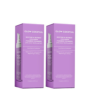 Комплект от 2 броя почистващ гел за лице с колаген 200 мл снимка