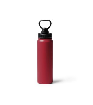 Бутилка за вода в червен нюанс Polit 750 мл от неръждаема стомана снимка