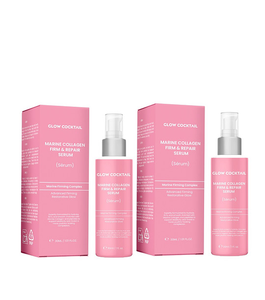 Комплект от 2 серума с морски колаген за стягане и възстановяване серум 30 мл снимка