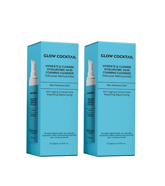 Комплект от 2 гела за хидратиране и почистване с хиалуронова киселина  200 мл снимка