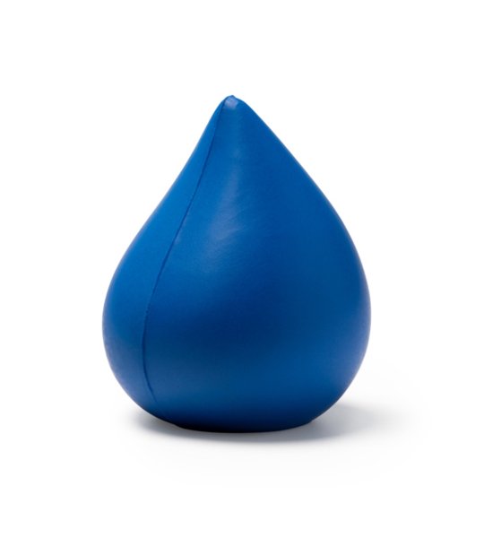 DROP-SHAPED STRESS BALL DONA ROYAL BLUE снимка