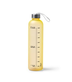 Голяма жълта бутилка за вода Yoger 1 л снимка