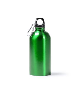 Зелена бутилка за вода с металик ефект Mikel 500 мл снимка