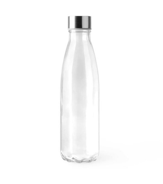 Прозрачна бутилка от стъкло Sandi 650 мл снимка