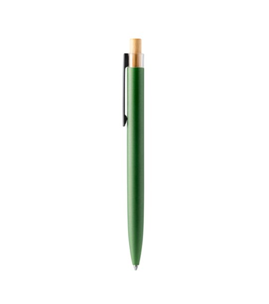 BALL PEN TANSA DARK GREEN BLUE INK снимка