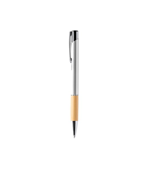 BALL PEN BORUX SILVER BLUE INK снимка