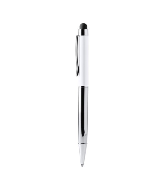 BALL PEN BRAVOS WHITE BLUE INK снимка