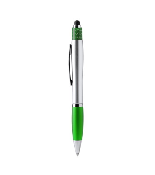 BALL PEN FIDGET FERN GREEN BLUE INK снимка