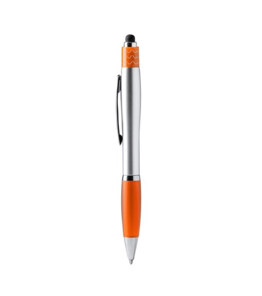 BALL PEN FIDGET ORANGE BLUE INK снимка