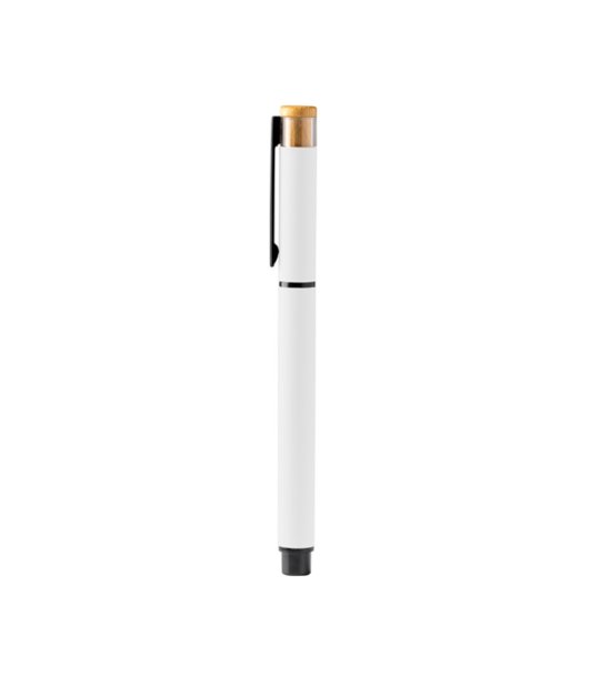 BALL PEN LINDBERG WHITE BLUE INK снимка