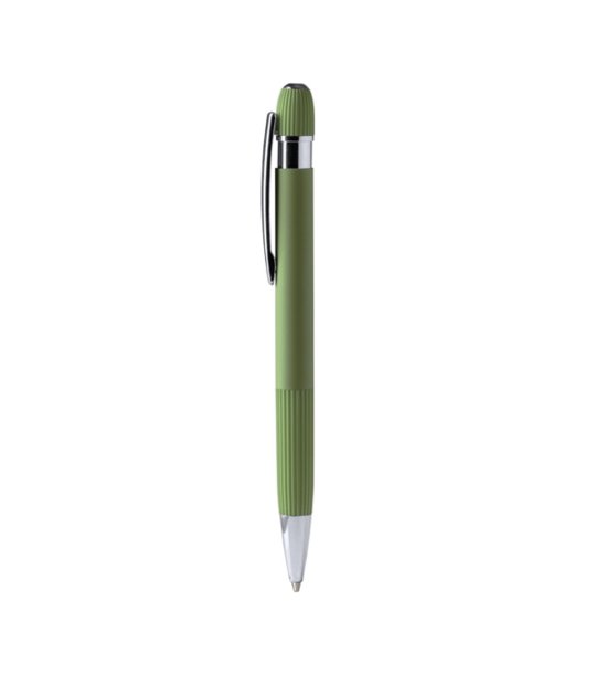 BALL PEN ENDRIK SAGE GREEN BLUE INK снимка