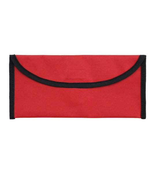 GARZA TRAVEL DOCUMENT HOLDER RED снимка