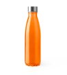 Прозрачна бутилка от стъкло в оранжево Sandi 650 мл-0 снимка