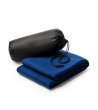 BLANKET BRANDON ROYAL BLUE-2 снимка