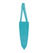CREST NON WOVEN BAG 36X40 AQUAMARINE 36x40cm-4 снимка