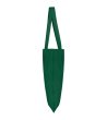 CREST NON WOVEN BAG 36X40 BOTTLE GREEN 36x40cm-4 снимка