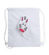 ELANIO FOLDABLE DRAWSTRING BAG ZEBRA-3 снимка