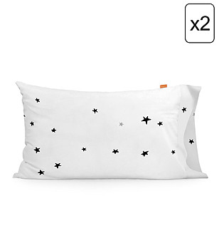 Комплект от 2 калъфки за възглавници 50х75 см Constellation снимка