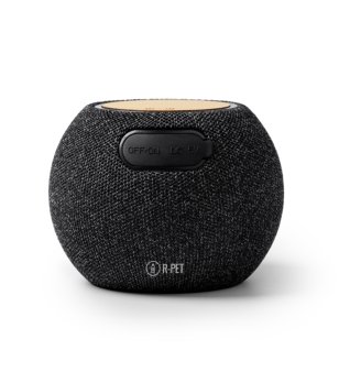 Безжична тонколонка BANDINI с безжично зарядно в черно снимка