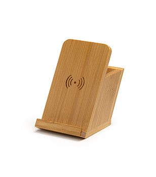 Бамбукова посатавка с безжично зарядно KODIX снимка