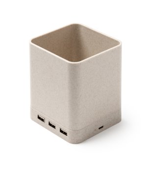 Поставка за химикали от естествени материали с безжично зарядно MELBUX снимка