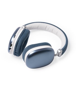 Тъмносини правоъгълни безжични слушалки LUCA снимка