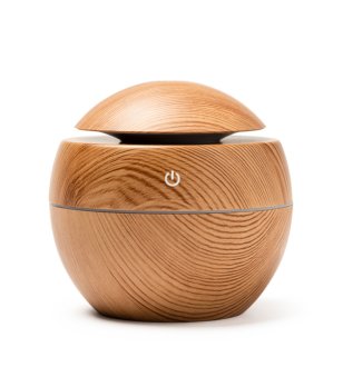 Ароматизатор и овлажнител CITRUS в кафяво с LED светлини снимка