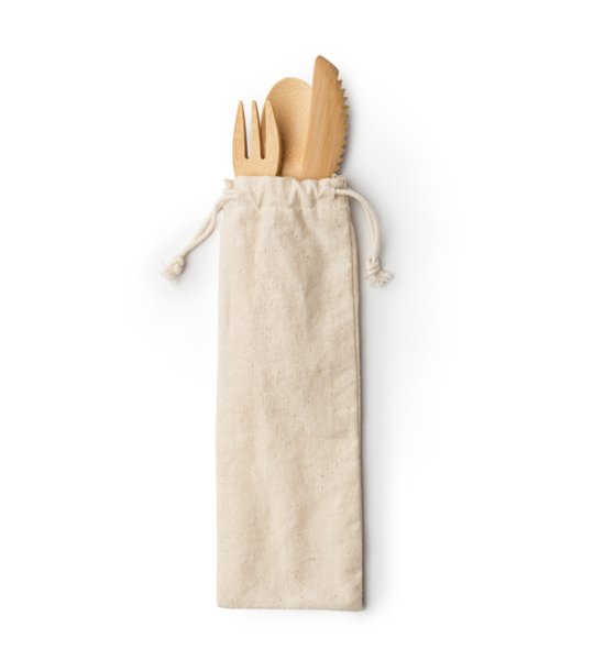 CUTLERY SET COLMER NATURAL снимка