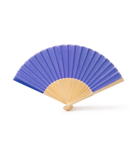 HAND FAN LIDIA ROYAL BLUE снимка
