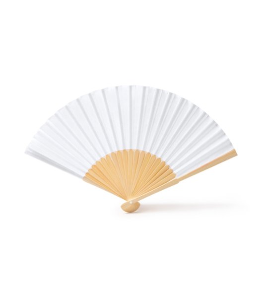 HAND FAN LIDIA WHITE снимка