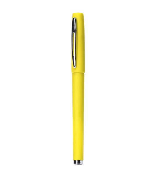 COLOMA ROLLER PEN YELLOW BLUE INK снимка
